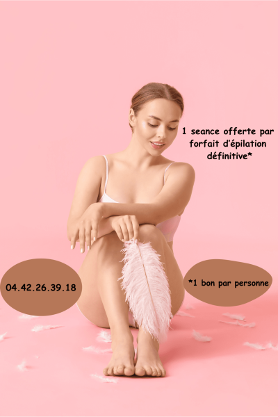 offre lumiere pulsée : epilation définitive 